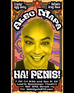 NEW YORK CITY!!! My Mother Alec Mapa is doing a show Sept 20th and 22nd! Get your tix! SpinCycleNYC.com | Mark MacKillop