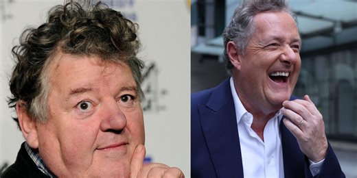 Robbie Coltrane once called Piers Morgan a 'f**king w**ker' in public