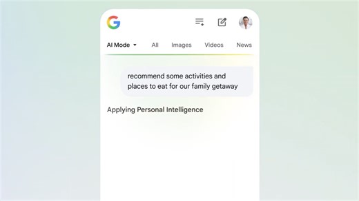 Google brings Personal Intelligence to AI Mode in Google Search