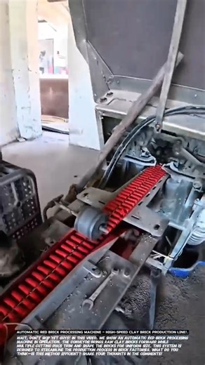 Automatic Red Brick Processing Machine – High-Speed Clay Brick Production Line!.
