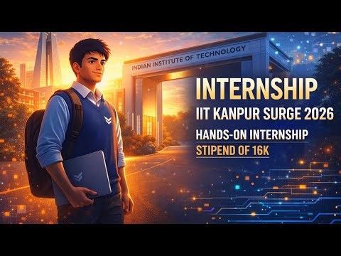 8 Weeks at IIT Kanpur 😍 | SURGE 2026 Internship Experience