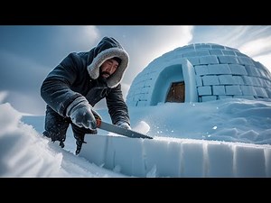 How Arctic Nomads Build Snow Huts That Stay Warm in –60°C