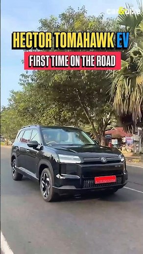 We’re driving the new MG Hector Tomahawk EV in Kochi!