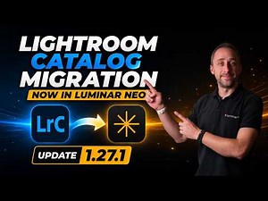 Luminar Update 1.27.1 - Lightroom Catalog Import