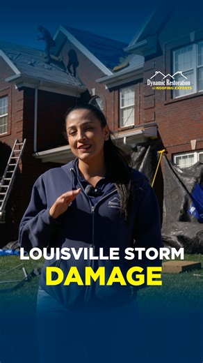 We’re here in Louisville working on this beautiful home after the roof was approved and paid for through insurance due to storm damage. If you’d like a free inspection, just give us a call. . One Call Does it All (866) 242-1832 . https://www.dynamicrestorationky.com | Dynamic Restoration LLC | Facebook