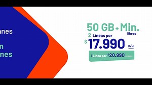 No dejes pasar esta oportunidad y cámbiate a los Nuevos Planes Empresa de Entel. Navega sin restricciones con 2 líneas de 50 GB y con minutos libres a todo destino por sólo $17.990 mensuales c/u. Cámbiate hoy mismo en https://bit.ly/2GxZl6I ;) | Entel Empresas