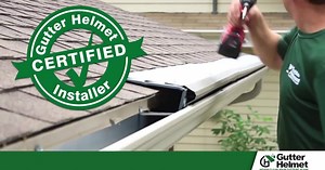 Get a Gutter Helmet system installed this summer!