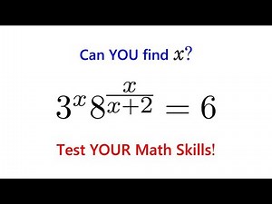 Most Students Struggle with This Exponential Equation - Can You Solve It?