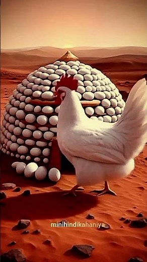 Murgi Ka Sapna | Mangal Grah Par Bana Andon Ka Ghar 🐔🚀 | Mini Hindi Kahani