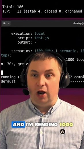 1000 Users vs a $6 Server #shorts