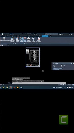 CONVERT PDF FILE TO AUTOCAD FILE