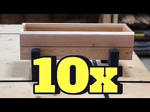 Turn $5 into $50 with this Cedar Planter Box!