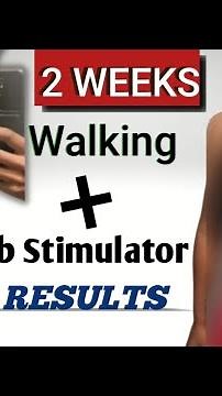 I Didn't Expect these Weight Loss Results - (Walking Pad & Ab Stimulator Belt)