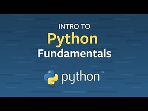 Intro to Python Fundamentals
