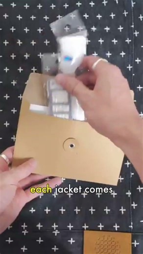 This Jacket Teaches You How to Stitch 😮 | The 1 of 1 Interactive Clothing #facts#viral #shorts
