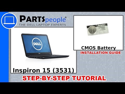 Dell Inspiron 15 (3531) CMOS Battery How-To Video Tutorial