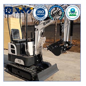 [Hot Item] Mini Digger Backhoe Loader Small Crawler Excavator 1.2ton 1.5ton Price with Thumb Bucket