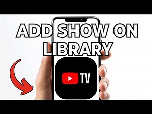 SIMPLE! HOW TO ADD A SHOW TO LIBRARY ON YOUTUBE TV IN 2026! FULL GUIDE!