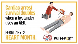 Although a heart attack and a cardiac arrest are different, a heart attack can lead to sudden cardiac arrest and the need for immediate intervention with CPR and an AED (Automated External Defibrillator). February is #HeartMonth, learn CPR and download the PulsePoint app on your phone to find the nearest AED and get alerts when someone needs your help. #westmetrofirerescue #westmetrofire #CPR #pulsepoint | West Metro Fire Rescue