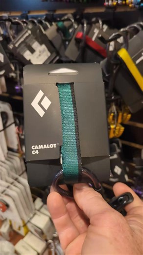 A shout out to Black Diamond Equipment for continuing the original flexible stem Camalot design from Chouinard Equipment and for still producing great climbing protection for over 35 years now! Mammoth Mountaineering Supply has the Z4, the Ultralight, and the Camalot C4 climbing cams in stock ready for your next ascent! | Mammoth Mountaineering Supply