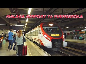 Malaga Airport (AGP) to Fuengirola by train - CHEAP & EFFICIENT