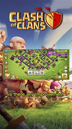 is there any improvement #clashofclans #coc #cocshorts #shortvideo #clash