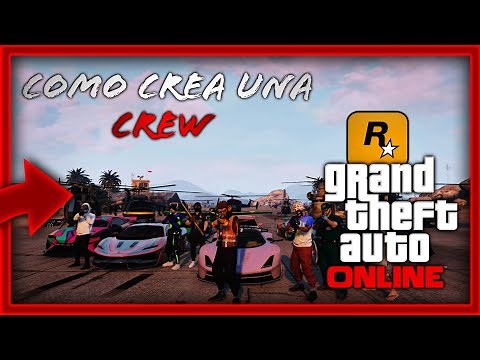 COMO CREAR UNA CREW FACIL Y GRATIS [GTA V ONLINE] (XBOX ONE/SERIES/PS4/PS5/PC)