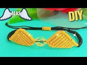 How to make a "Wings Festoon Knot" Bracelet