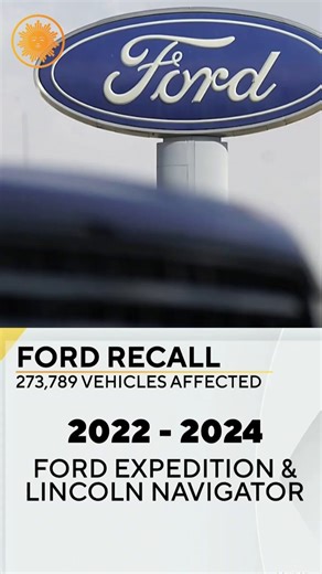 Ford is recalling nearly 274,000 SUVs over a potentially dangerous brake issue. Dealerships will inspect and replace the affected auto parts for free. | CBS Mornings