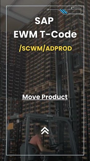How to Move Products in SAP EWM Using Tcode /SCWM/ADPROD | Step-by-Step Tutorial