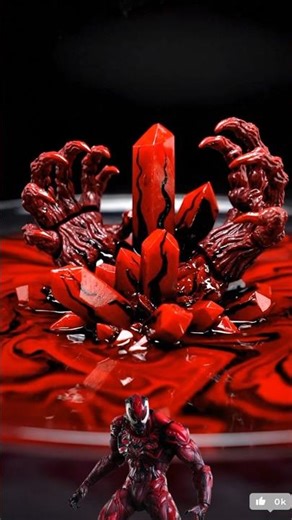 Red Venom Crystal ASMR 💀🔴