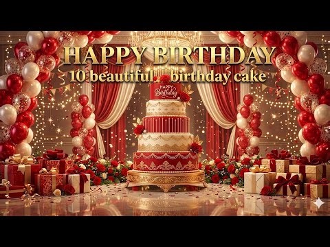 10 Beautiful Birthday Cakes 🎂✨ Amazing Decorations & Party Ideas | Full Video