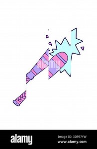 splitting motion animation of cartoon baseball bat hitting Stock Video Footage - Alamy