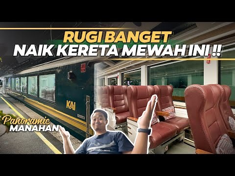 Rp 950.000 MELAYANG NAIK KERETA PANORAMIC MALAM 😵‍💫‼️ Manahan Panoramic Jakarta - Purwokerto