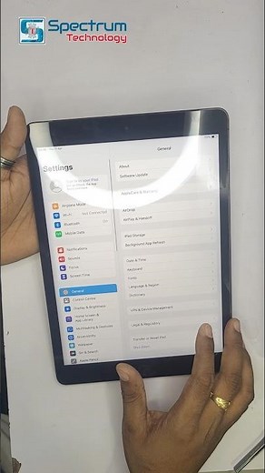 iPad Storage upgradation 64GB to 256GB at Spectrum Technology #ipad #storage #upgrade