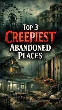 Top 3 Creepiest Abandoned Places