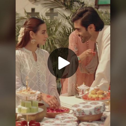 Eid Lawn Collection 2022 Featuring Hasnain Lehri & Iqra Aziz