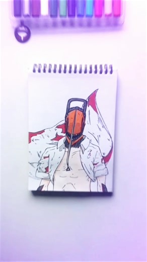 Chainsaw Man Drawing 🩸🔥 | Insane Detail & Hard Work + Art work 💯