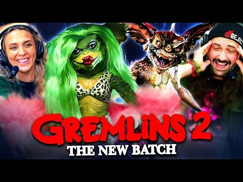 GREMLINS 2: THE NEW BATCH (1990) MOVIE REACTION!! FIRST TIME WATCHING!! Full Movie Review!