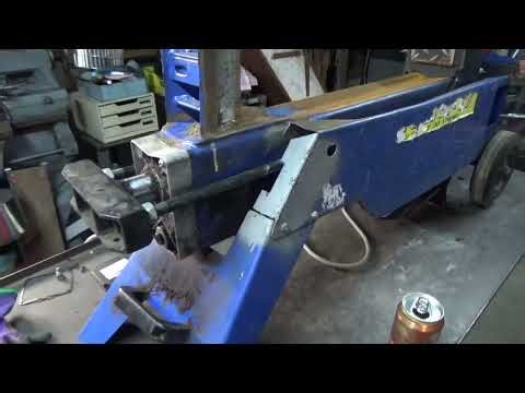 Electric Hydraulic Log Splitter (#1) - Repairing, Servicing, and Modifying Discarded Equipment!