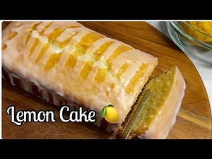 Lemon Cake in (5 minutes) Moist & Delicious!