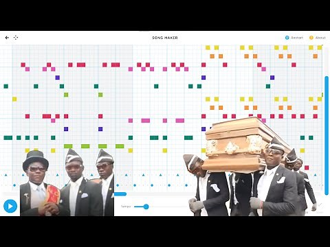 Coffin Dance - Chrome Music lab (Link In Desk)