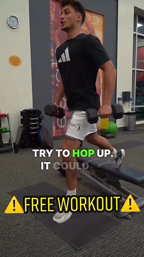 Vertical Jump Workout with Dumbbells