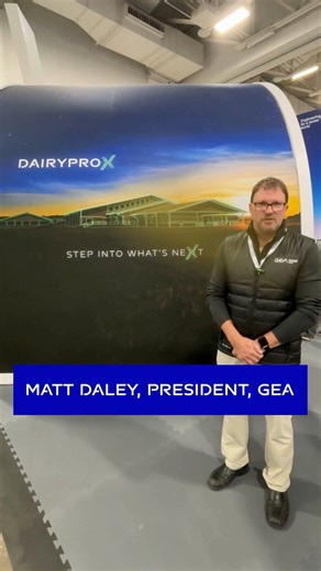14K views · 118 reactions | Innovation built for your farm. Hear from our president, Matt Daley, on why GEA DairyProX is designed to increase your farm’s milking efficiency. | GEA Farming - United States | Facebook