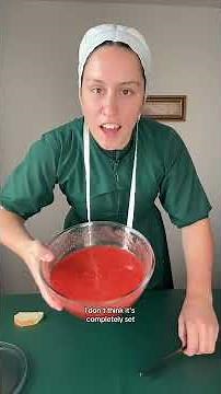 Strawberry Freezer Jam | Recipe Details are in the Description