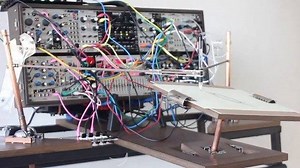 POW! INVENTION🚨#powland _______________ by @lomond_campbell ・・・ “I built an 18th century harmonograph and connected it to a 21st century modular synthesiser. Pendulums move a biro pen to create complex drawings of harmonic motion, but also trip magnetic switches to trigger the synth and generate music. The end result is a drawing with its own unique synth soundtrack..” | Powland