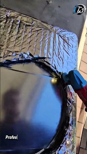 HVAC Duct Insulation Installation Process ❄️🛠️ #HVAC #Construction