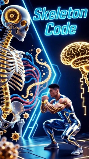 Your Genes Control Your Brain, Hormones and Blood Sugar 😱 #3danimation #anatomy #medical