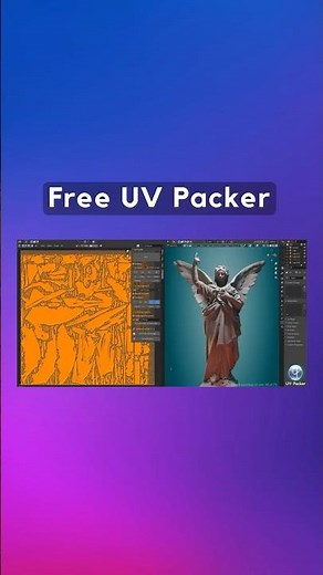 The Best UV Packer #3d #uv #cgi
