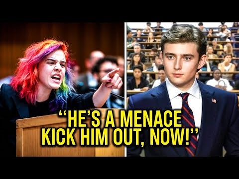 Barron Trump SILENCES Liberal Student in Viral Stanford Debate!